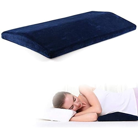 Soft Memory Foam Sleeping Pillow for Lower Back Pain,Multifunctional Lumbar Support Cushion for Hip,Sciatica and Joint Pain Relief,Orthopedic Side Sleeper Bed Pillow$$Bedding