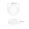thumbnail image 2 of Uxcell 12Pack Tope de Puerta Protector de Pared, 30mm/1" Bumper Autoadhesivo para Manija de Puerta, Guardias para Hogar y Oficina, 2 of 6
