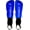 Blue, variant on Kids Soccer Shin Guards with Adjustable Straps. Fits Ages 4-7. Black