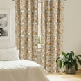 thumbnail image 2 of Ambesonne Cat Curtains, Family Tree of Kitty Humor, Pair of 28"x63", Multicolor, 2 of 5