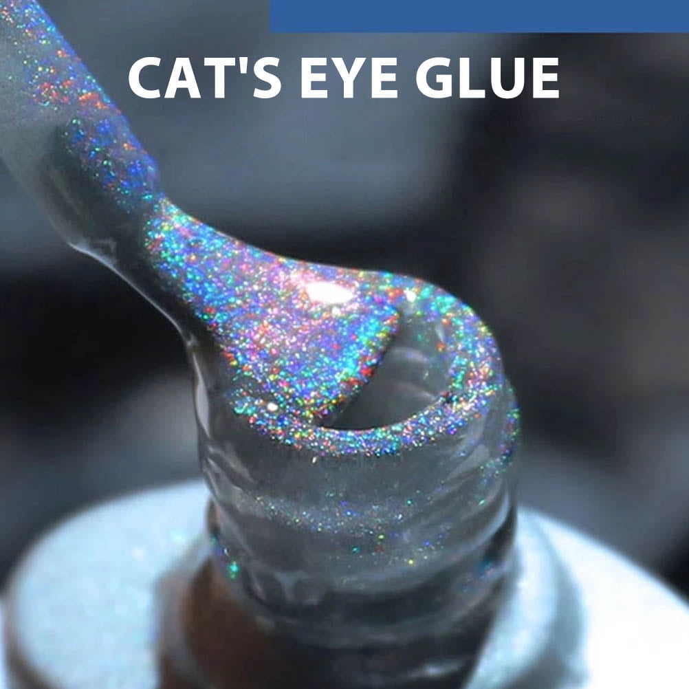 Chameleon Cat Eye Gel Bling Lacquers Nail Polish Shining Glitter Uv Gel  Nail Polish New - Walmart.com