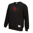 thumbnail image 2 of Unisex Mitchell & Ness Black San Francisco 49ers Black Excellence Collection Icon Pullover Sweatshirt, 2 of 3