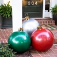 thumbnail image 2 of Fairnull 1 Set Outdoor Inflatable Toys Easy to Inflate Bright Color Xmas Ornament Home Decoration Balls for Garden, 2 of 9