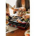 thumbnail image 3 of Swissmar Classic Raclette Grill - Red Non-Stick Reversible - 8 Person -Heat Resistant Spatulas, 3 of 13