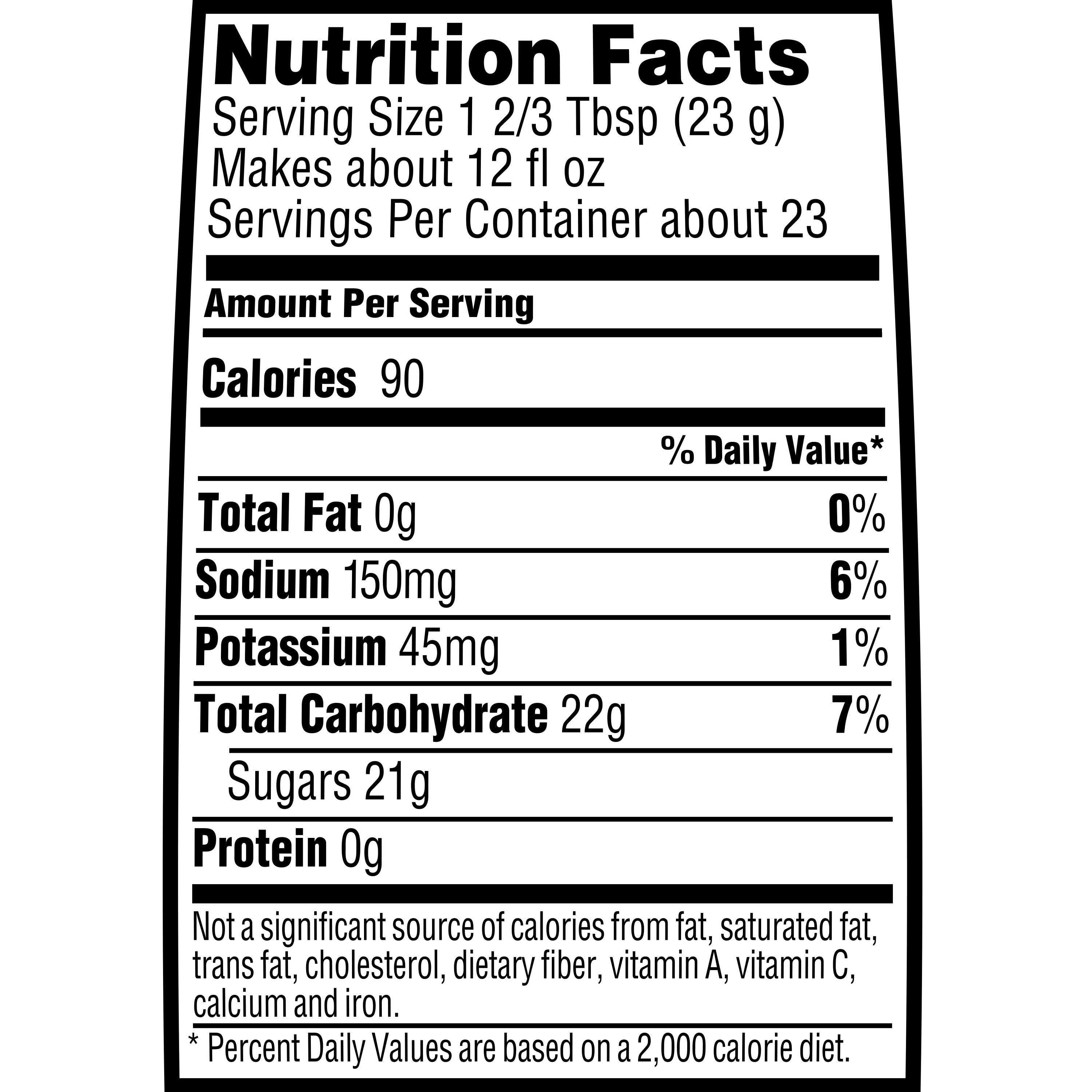Gatorade Orange Sports Drink Powder  18.3 Oz. (Pack of 6)