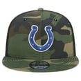 thumbnail image 2 of Men's New Era Camo Indianapolis Colts  Main Trucker 9FIFTY Snapback Hat, 2 of 5