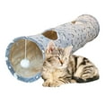 thumbnail image 2 of Tubo de para gatos, plegable con bola que en la foto luminiscencia juguetes para mascotas para correr conejos ocultar rompecabezas hacer , estrella Lunar Yinane Gato Túnel, 2 of 8