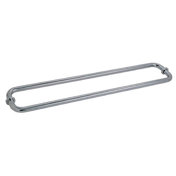 CRL BM30X30BN Brushed Nickel 30" BM Series Back-to-Back Tubular Towel Bars With Metal Washers