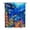 White-464, variant on Tropical Reef Shower Curtain - Shark & Marine Life Water-Resistant Art, Washable Bathroom Set with Oceanic Pattern Hooks,72x84in