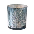 thumbnail image 4 of veasfak Crystal Candlestick Candle Holder Sculpture Tabletop Decorative Tabletop Candle Blue, 4 of 9