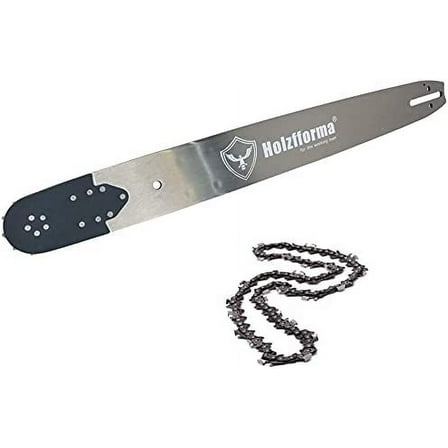 Holzfforma 24 Inch 3/8 .058 84DL Guide Bar Saw Chain Combo Compatible with  61 66 266 268 272 281 288 365 372 385 390 394 395 480 562 570 575