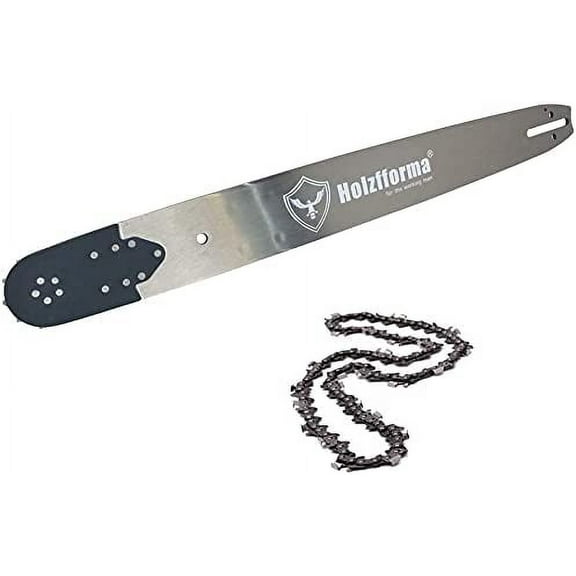 Holzfforma 24 Inch 3/8 .058 84DL Guide Bar Saw Chain Combo Compatible with  61 66 266 268 272 281 288 365 372 385 390 394 395 480 562 570 575