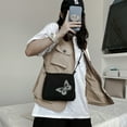 thumbnail image 2 of Yucurem Street Women Butterfly Reflective Oxford Cloth Small Shoulder Bag (Black), 2 of 9