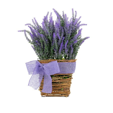 

Linjieee Lavender Wall Hanging Spring And Summer Flower Hanging Door Wall Hanging Window Flower Decoration Chandelier Ornament