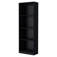 thumbnail image 3 of 4-Tier Tall Bookcases 71.1" Freestanding Storage Living Shelves Bookcase, 3 of 6