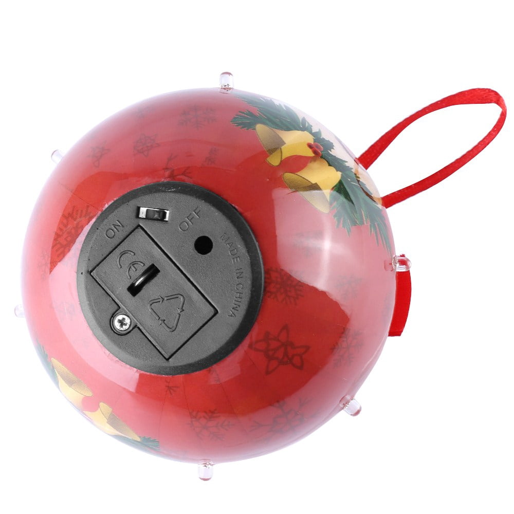 Dog Collection Twinkling Lights Christmas Ball Indoor Decorative Ornament