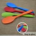 thumbnail image 4 of Spatule en Silicone à Long Manche Antiadhésive Raclette Cuillère Ustensile de Cuisine, 4 of 10