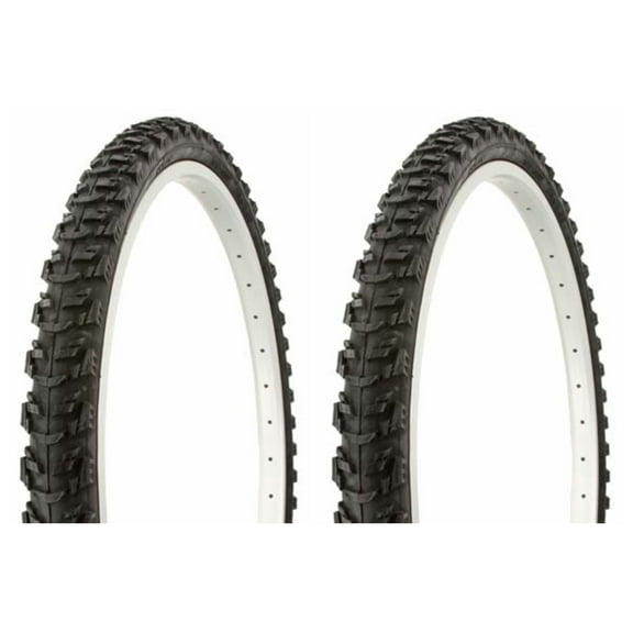 Tire set. 2 Tires. Two Tires Duro 26" x 2.00" Black/Black Side Wall HF-818. Bicycle Tires, bike Tires, beach cruiser bike Tires, cruiser bike Tires
