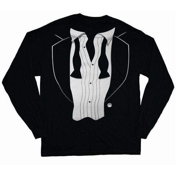 Funny Tuxedo T-shirt Wedding Gifts Bachelor Party Groom Event Staff T-shirt Mens Graphic Tees Long Sleeve Tee Shirt