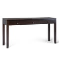 thumbnail image 1 of Allora Modern Solid Wood Wide Console Sofa Table in Mahogany Brown, 1 of 18