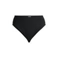 thumbnail image 6 of Time and Tru Women’s and Women's Plus Hi Cut High Rise Bikini Bottoms, Sizes XS-2X, 6 of 6