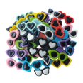 thumbnail image 1 of Amobester 50Psc Diminutos Dijes Para Gafas De Sol Mini Gafas De Sol Dijes De Resina Adornos Decodificados Para Manualidades Diy O Álbumes De Recortes Para Cubiertas De Teléfonos, 1 of 1