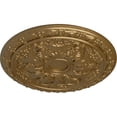 thumbnail image 3 of Ekena Millwork 20"OD x 1 5/8"P Baile Ceiling Medallion (Fits Canopies up to 3 1/4"), Hand-Painted Pale Gold, 3 of 7
