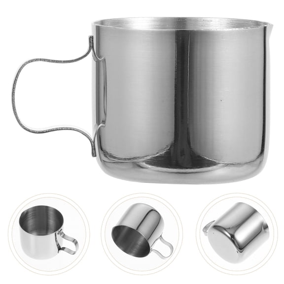 DEEPCRAFF Stainless Steel Cup Plated Silver Multipurpose for Home Beverage Cup