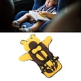 thumbnail image 4 of Asiento de seguridad para niños almohada grande y suave portátil correas ajustables arnés con respaldo alto asiento elevador para automóvil algodón lavable a máquina ANGGREK  Otros, 4 of 8