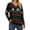 A-Black Deer, variant on MOSHU V Neck Sweaters for Women Fall Lightweight Knit Pullover Sweater Side Slits Tops