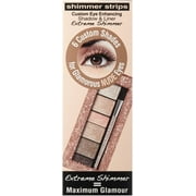Physician's Formula Shimmer Strips Extreme Shimmer Shadow & Liner, Nude Liner, 0.12 oz (Pack of 3)