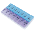thumbnail image 5 of Rehabilitation Advantage Weekly Pill Organizer – 7-Day AM/PM Planner with Easy-Open Large Compartments, Braille Markings, and User-Friendly Design for Medications & Vitamins, 5 of 11