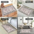 thumbnail image 5 of HEBE Washable Area Rug 2x3 Entry Rug Soft Distressed Area Rugs Non Slip Indoor Door Mat Boho Rug Oriental Accent Throw Rug Floor Carpet for Bedroom Kitchen Entryway Bathroom, 5 of 5
