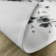 thumbnail image 4 of Ambesonne Black and White Place Mats Set of 4, Eucalyptus Bouquet, Standard Size, White Grey, 4 of 5