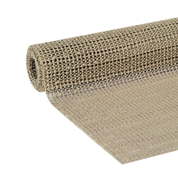 EasyLiner Original Grip Shelf Liner, Taupe, 12 in. x 5 ft. Roll