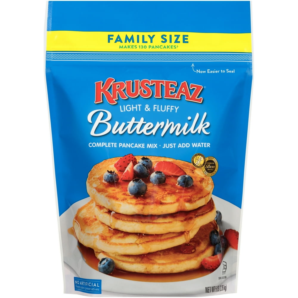 Krusteaz Light & Fluffy Buttermilk Complete Pancake Mix, 5 lb Bag