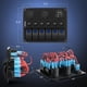 thumbnail image 4 of Panel de interruptores Nilight de 6 bandas resistente al agua con PD tipo C y USB de 12 V, 4 of 8