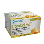 Clever Choice Comfort EZ Syringes 1cc 12mm 29g