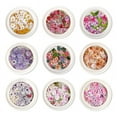thumbnail image 6 of 50 Pcs/Box Nail Art Charms Flower Rose Ultra Thin Wood Pulp Patch DIY Nail Art, 6 of 8