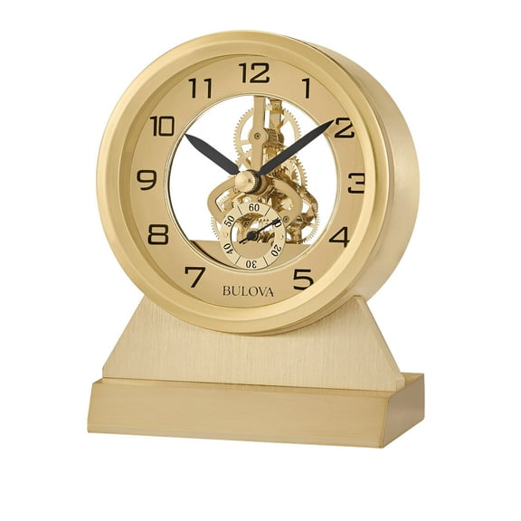 Bulova B1710 The Golden Eye Clock