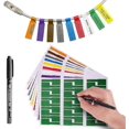 thumbnail image 1 of Colorful Cable Labels With Mark Pen, Cord Labels Can Write On yu, 1 of 5