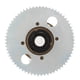 thumbnail image 4 of Conector de cigüeñal para bicicletas eléctricas, Juego de volantes de ruedas darradas de bicicleta con 4 Hoyos 65t Fine Working Manodhip para reparador, 4 of 7