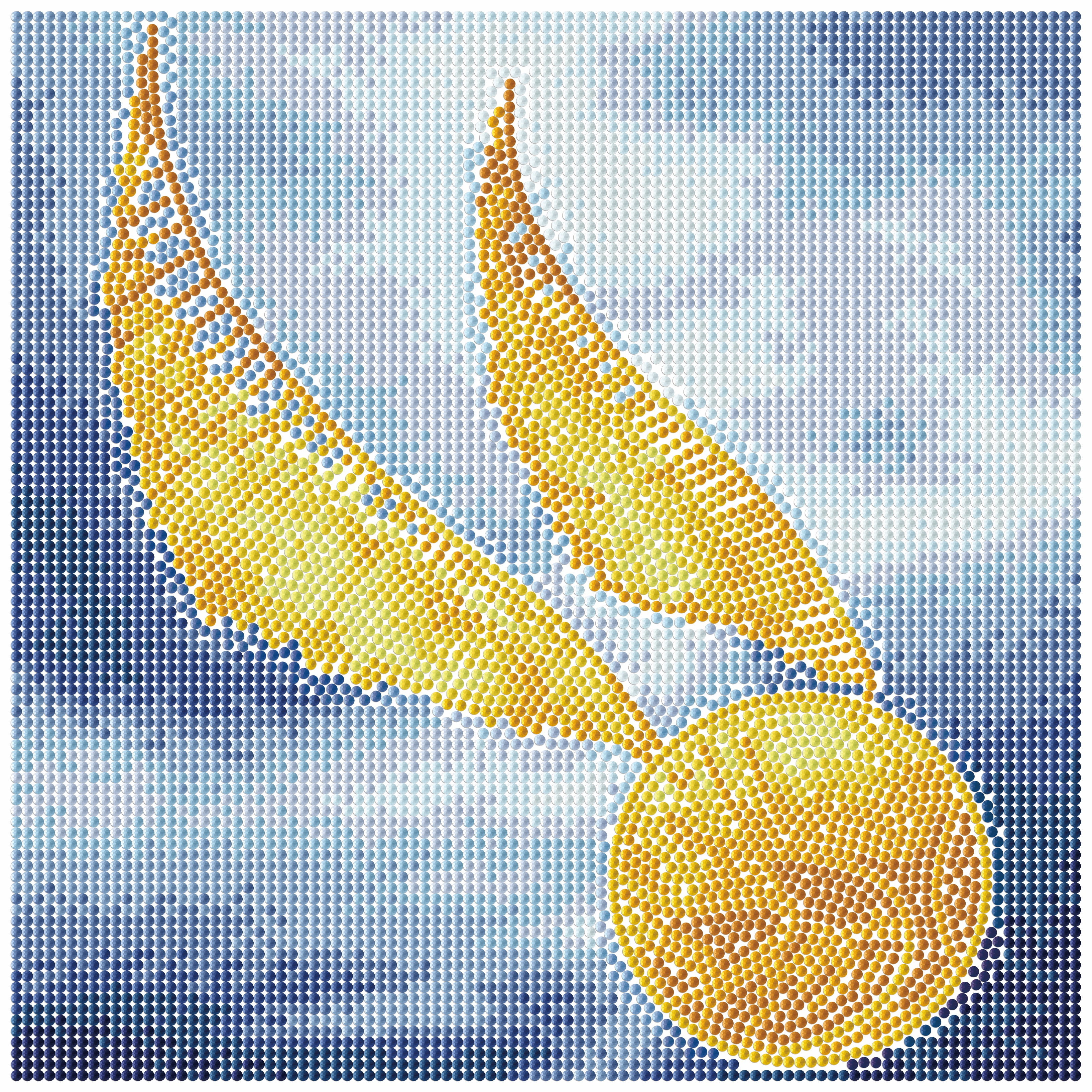 DIAMOND DOTZ® Harry Potter The Golden Snitch Special Edition Diamond Painting Kit