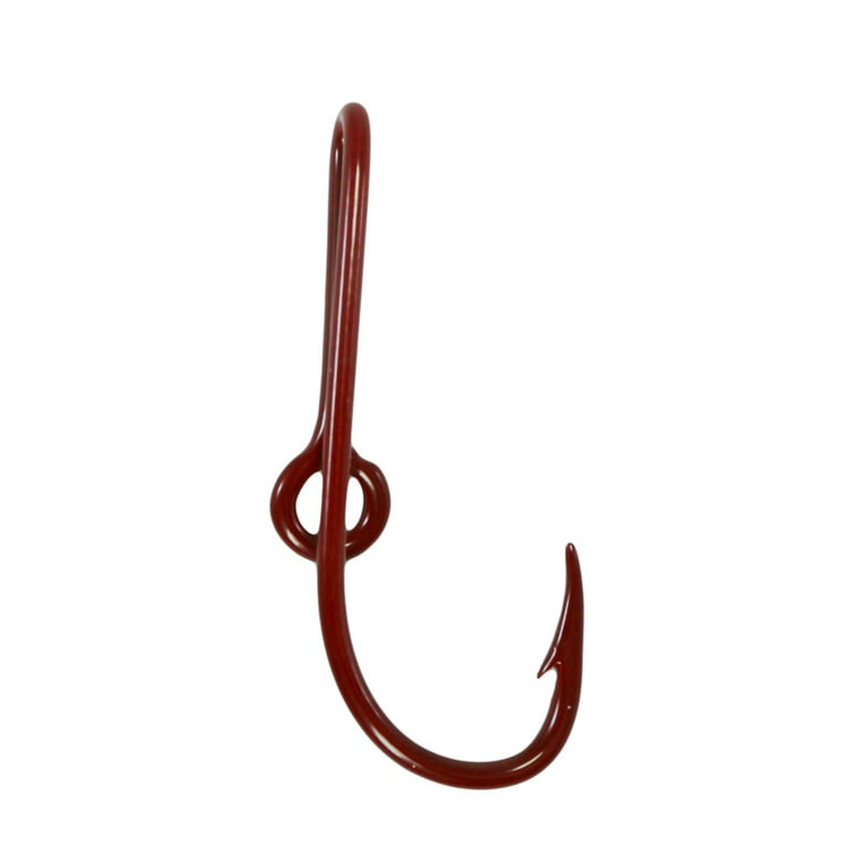 Eagle Claw Red Hat Hooks Fish Hook Hat Pin Hook Tie Clip Fish Hook Hat tie  Clasps Plus a Free Decal : : Home