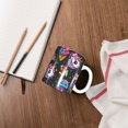 thumbnail image 4 of Yiaed Rainbow Unicorn And Cat Icecream Print Ceramics Coffee,Large Handle Design,Extra Large Tea and Coffee Cup for Office and Home Mugs, 4 of 6