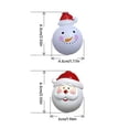 thumbnail image 3 of Christmas Snowman String Lights LED String Decorative Lights Santa Snowman Head Decorative Strings USB Powered For Christmas Yard Party Indoor/Outdoor (Warm Light) Event Planner Organizer for Men, 3 of 5