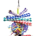 thumbnail image 2 of Bird Toys Foraging Heart Shredding Foraging Vine Natural Chew Parrot Cockatoo Cockatiel Quaker, 2 of 5
