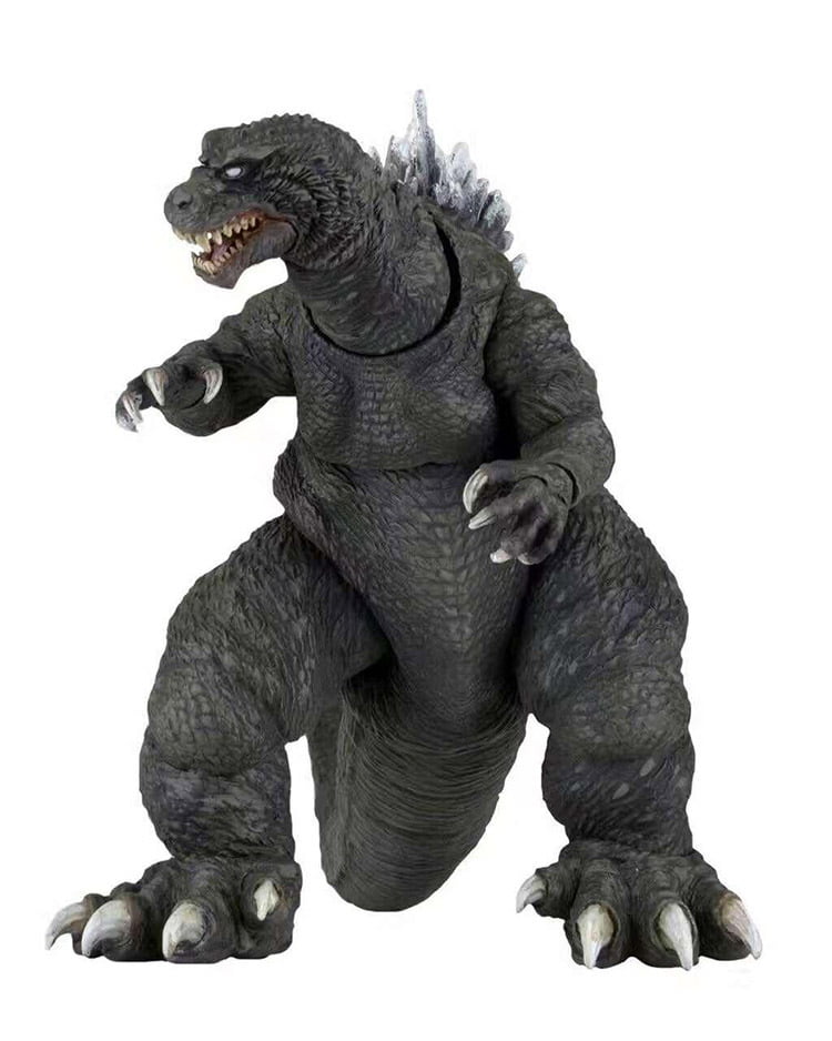 NECA Godzilla Movie 2001 Version Collectible Action Figure 7" Black Toy Gift New 