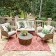 thumbnail image 5 of OTOSTAR Set of 4 Decorative Throw Pillow Covers 18x18 Inches, Green Plant Waterproof Cushion Covers, Perfect to Outdoor Patio Garden Living Room Sofa Farmhouse Decor, 5 of 9