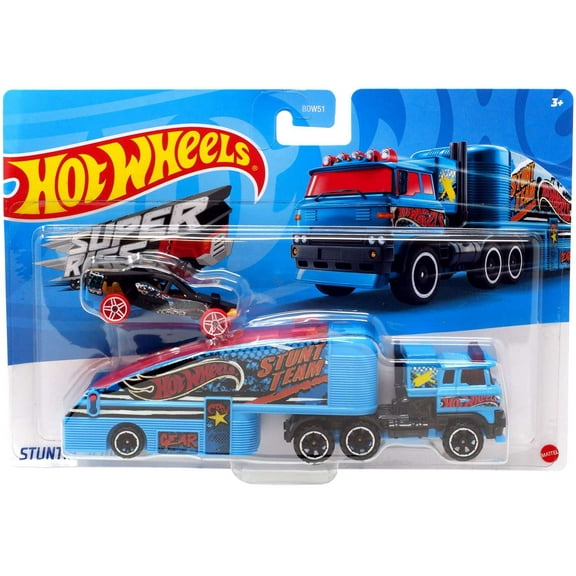 Hot Wheels Super Rigs Stuntin' Semi Diecast Car